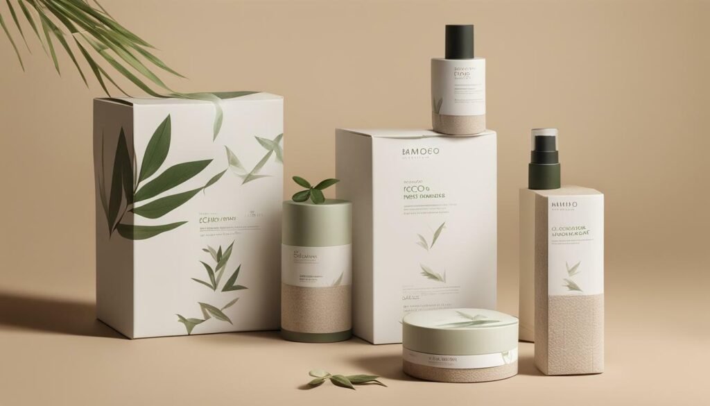 Eco-friendly skincare packaging