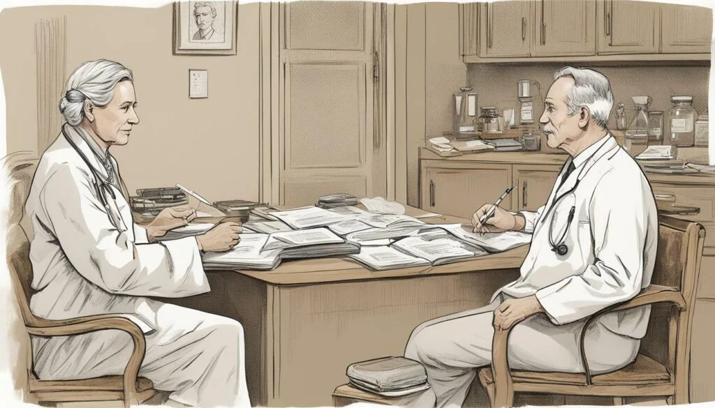 Healthcare Professional with Patient Healthcare Professional with Patient
