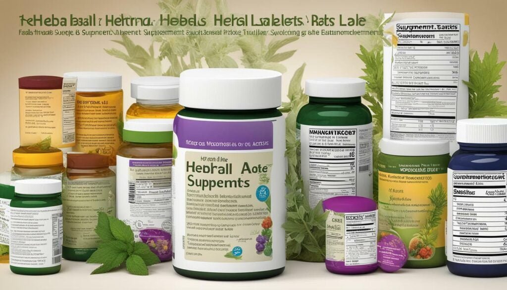 Key Elements of Herbal Supplement Labels