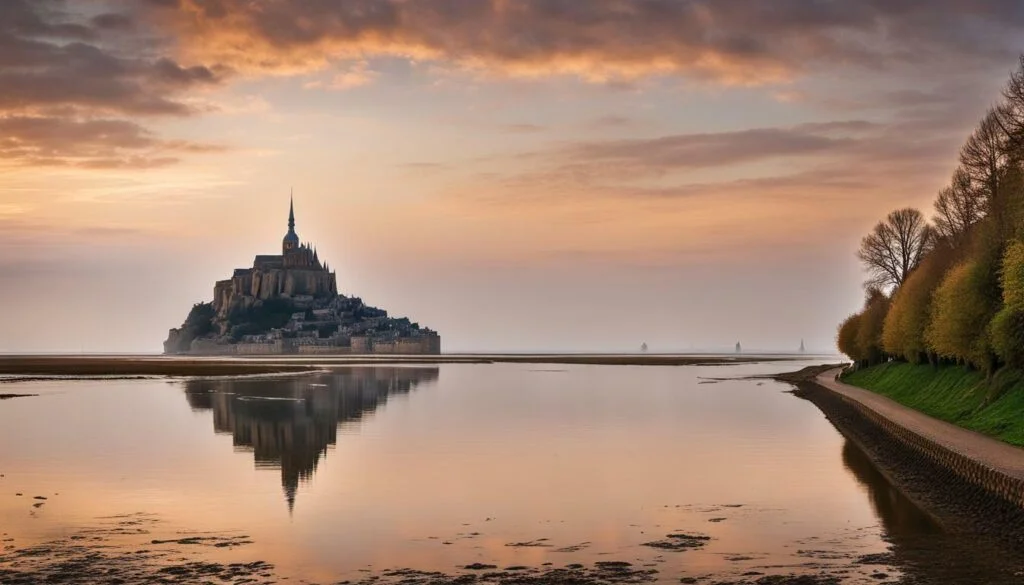 Mont Saint-Michel in Normandy