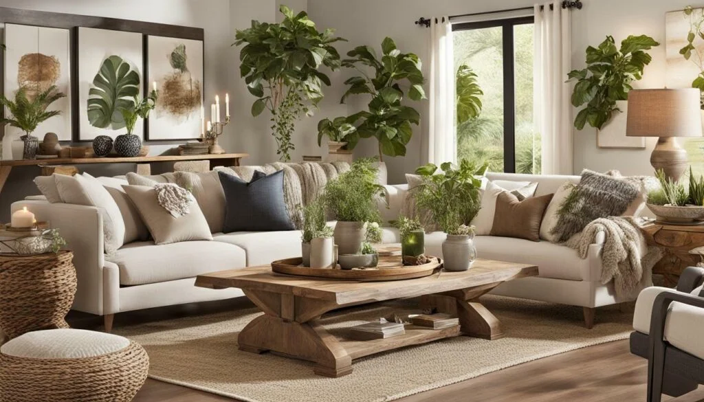 Natural elements in home decor Natural elements in home decor