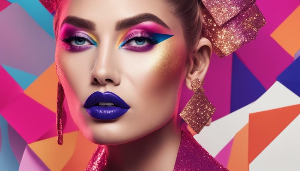 high fashion makeup