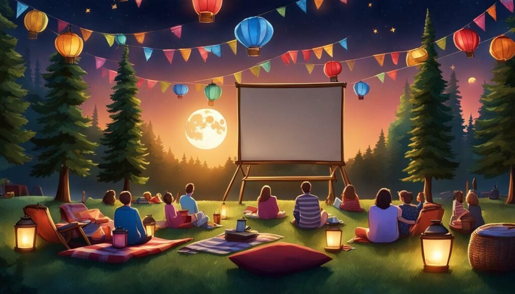 outdoor movie theater