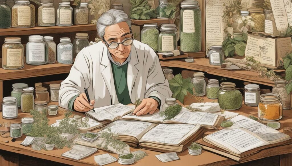 researching herbal supplements