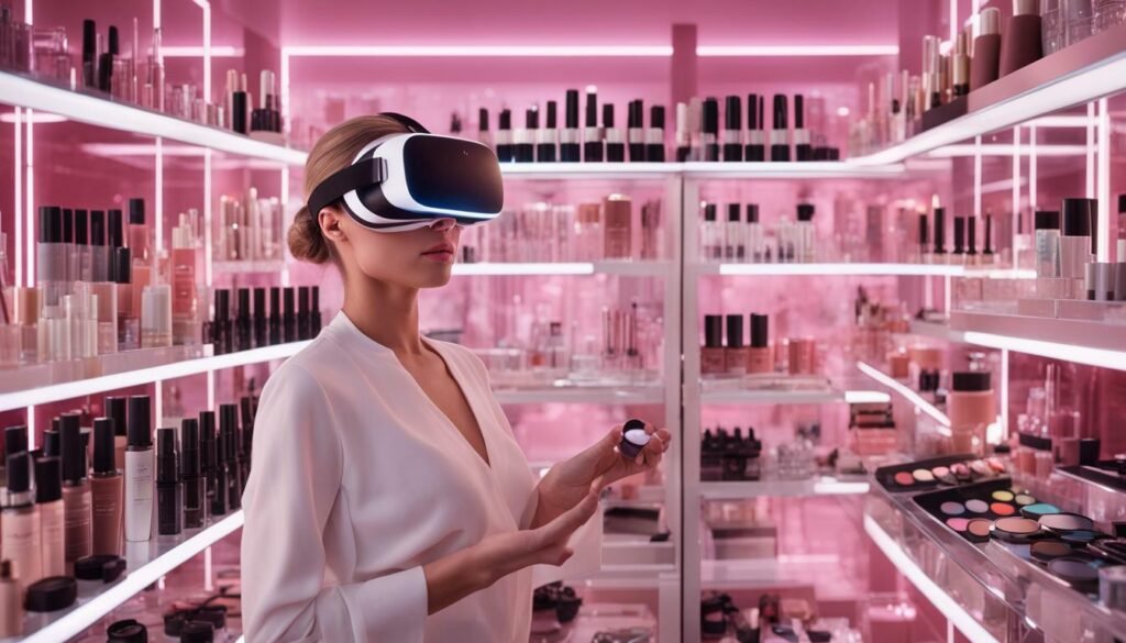 technology changing makeup shopping