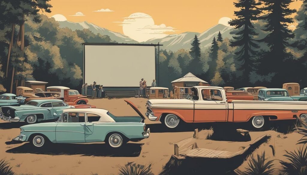 the resurgence of drive-in movie theaters and outdoor entertainment