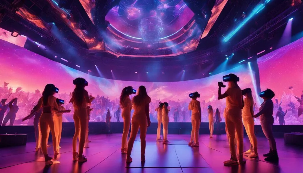 virtual reality concert